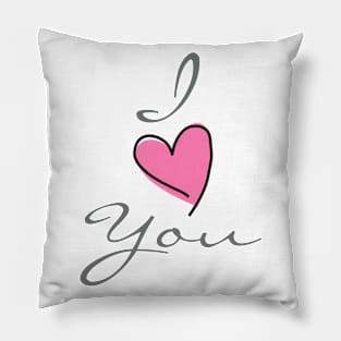 I Love You Pillow