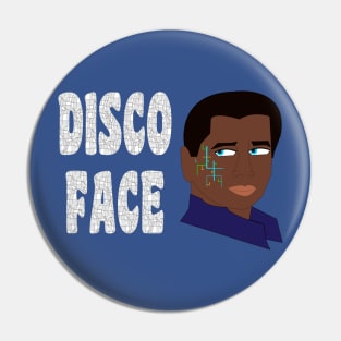 Disco Face Pin