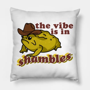 Vibe Frog Pillow