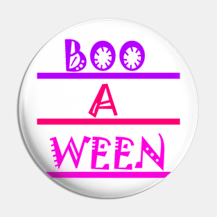 Boo A Ween Pin