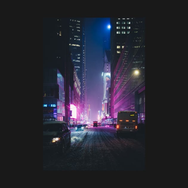 Neon New York by opticpixil