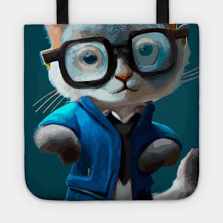 Nerd Cat Tote