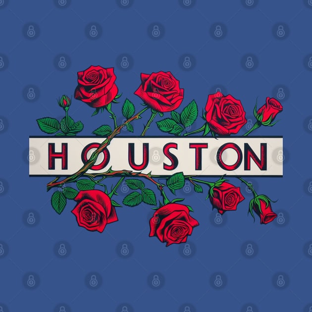 Houston Roses by Americansports