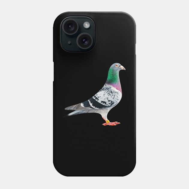 Pigeon Phone Case by TaipsArts