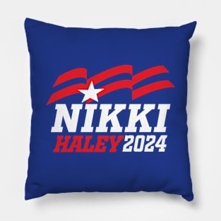 Nikki Haley for president 2024 Pillow