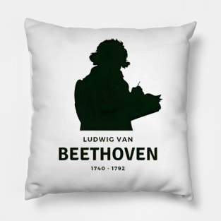 Ludwig van Beethoven (1740 - 1792) Pillow