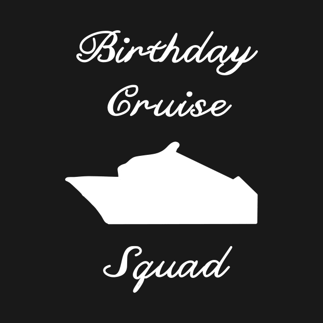 birthday cruise ship party squad by beautifulhandmadeart