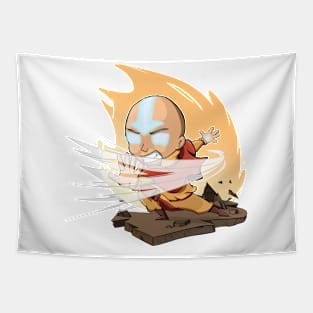 Chibi Avatar Aang Tapestry