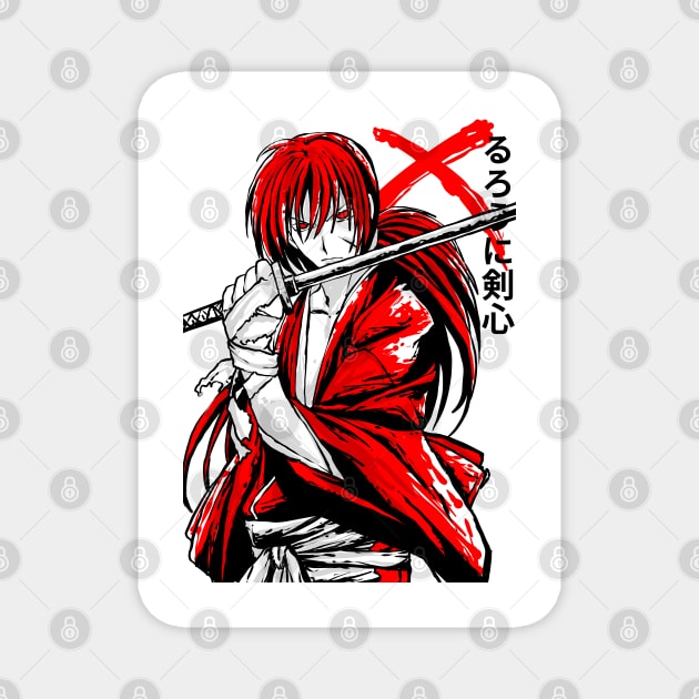 rurouni kenshin Magnet by Amartwork