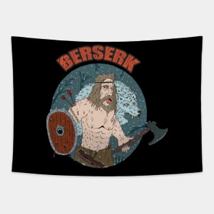 viking warrior Tapestry