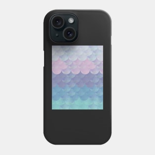 Pastel Mermaid Scales Pattern Phone Case