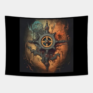 MTG | Faded Guild Wheel, gamer Tapestry