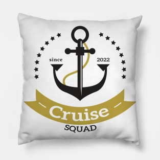 Cruise Squad 2022 Pillow