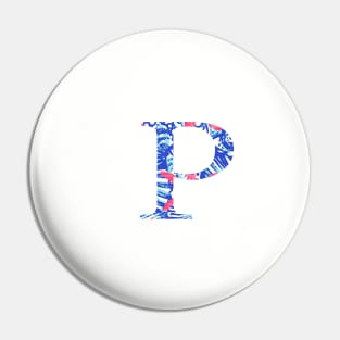 Rho Tropical Letter Pin