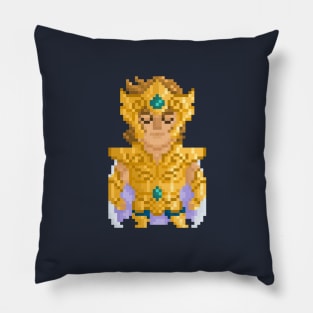 Pixel 8-bit Saint Seiya Leo Pillow