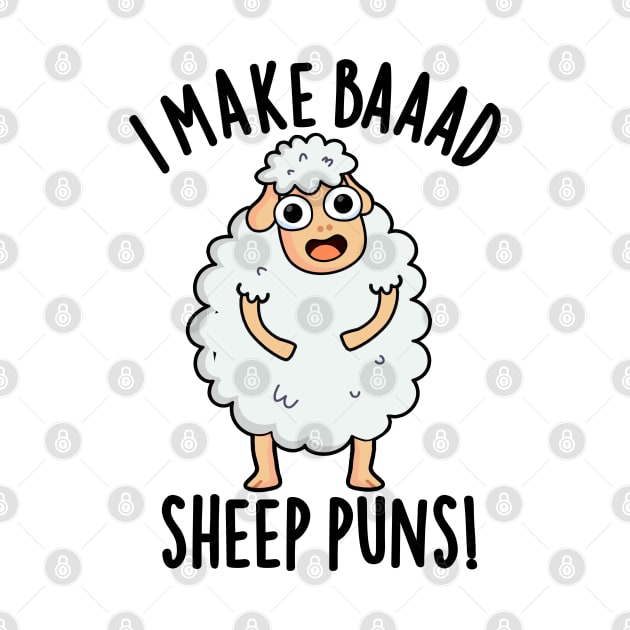 Sheep Happens Funny Poop Pun by punnybone