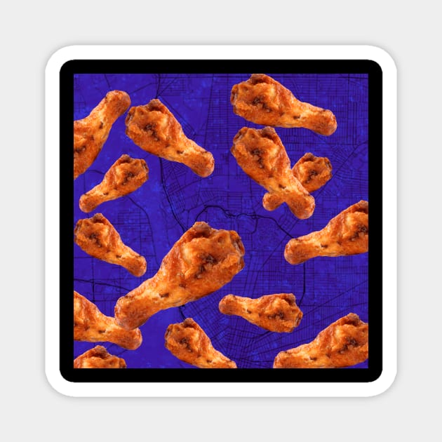 buffalo wings Magnet by WPHmedia