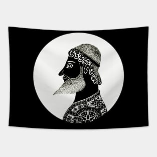 greek soldier Tapestry