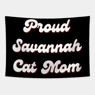 Savannah Cat Savannah Cat Kitten Retro Tapestry