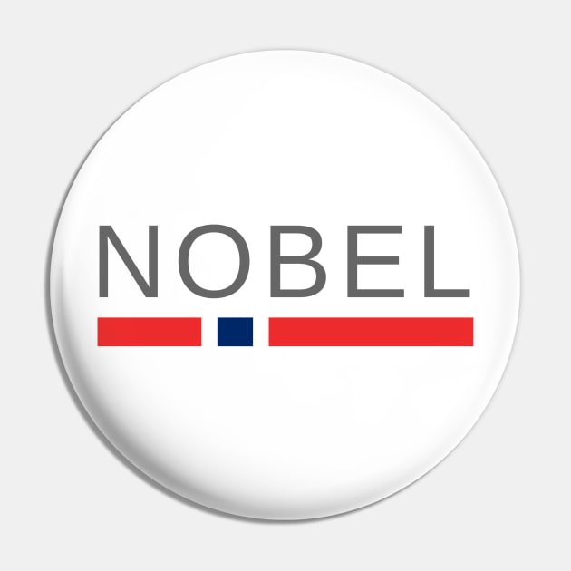 Norway Nobel Pin by tshirtsnorway