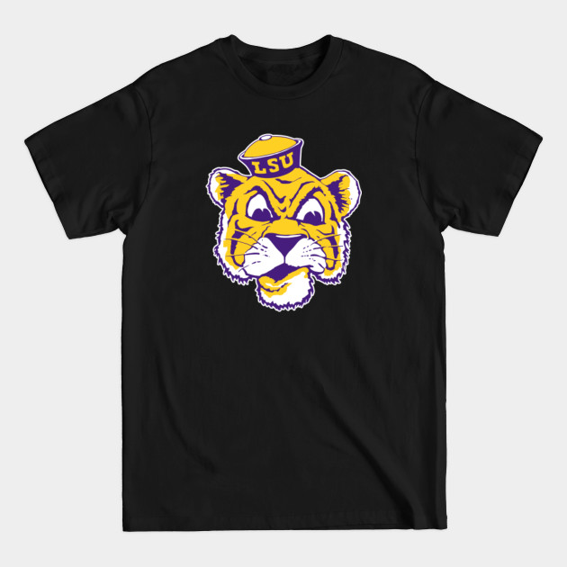 Vintage Louisiana State Tiger Mascot - Louisiana State - T-Shirt