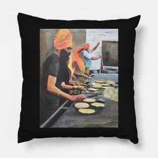 Sikh Kitchen Pillow