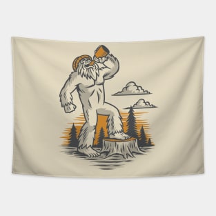 Adventure Bigfoot 4 Tapestry