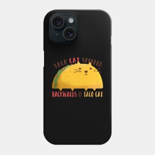 Cute Taco Cat Graphic Tee Phone Case