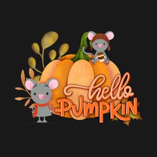 Hello pumpkin cute design T-Shirt