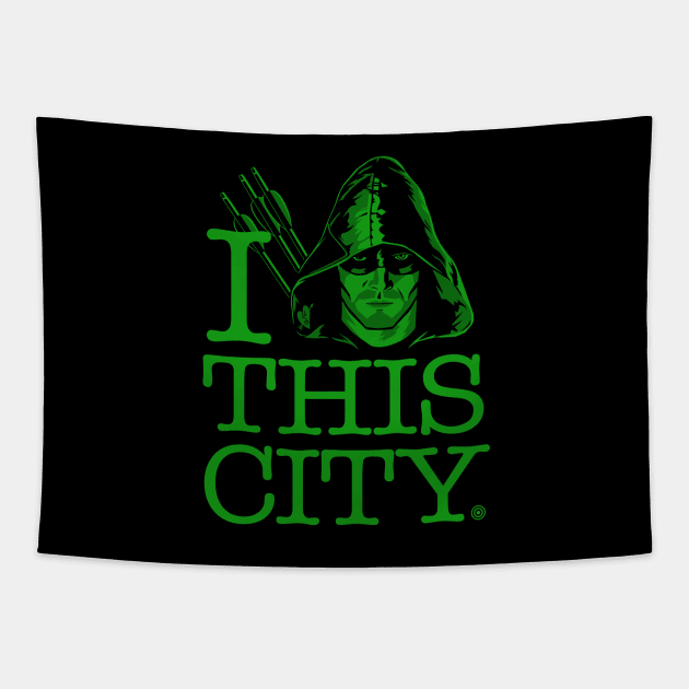 I Heart This City Tapestry by RyanAstle