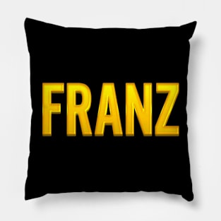 Franz Name Pillow