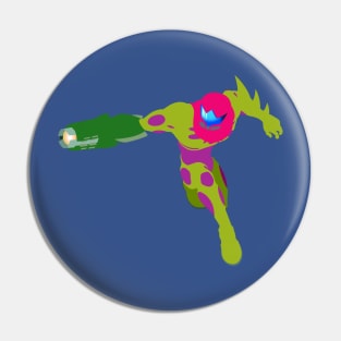 Metroid Fusion - Varia Fusion Suit Samus Pin