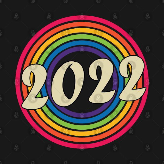 2022 - Retro Rainbow Style by MaydenArt