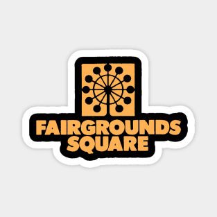 Fairgrounds Square Magnet