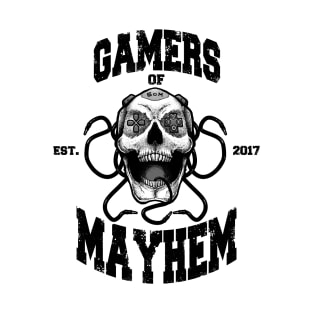 Gamers of Mayhem (black) T-Shirt