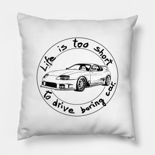 Japanese Classic Cars Pillow