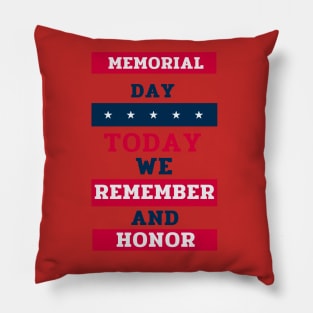 Memorial day 2020 Pillow