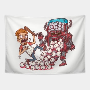 Robot Eyeball Tapestry