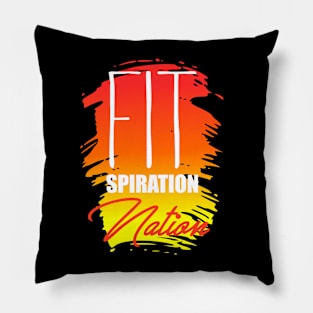 Fitness Inspiration nation Pillow