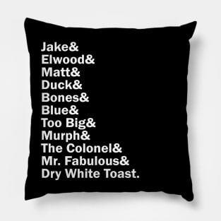 Funny Names x Blues Brothers Pillow