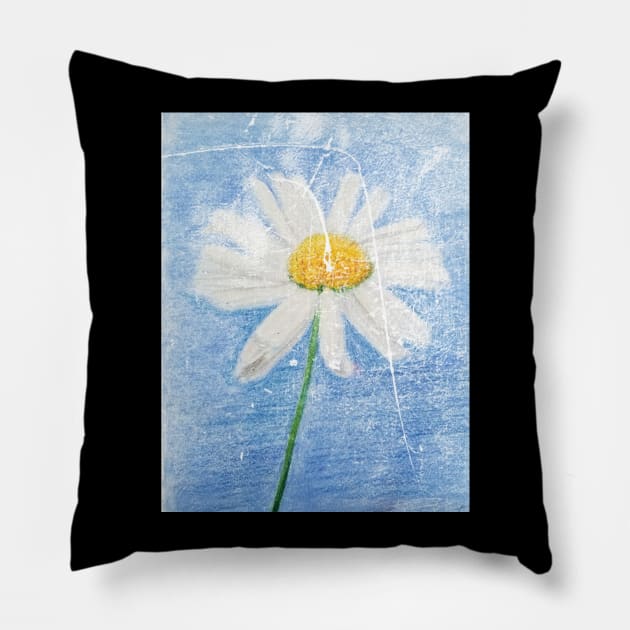 Daisy Pillow by teenamarie23art