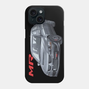 jdm graphite grey mitsubishi evo 8 MR Phone Case