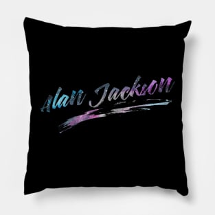 Galaxy Stars Alan Jackson Pillow