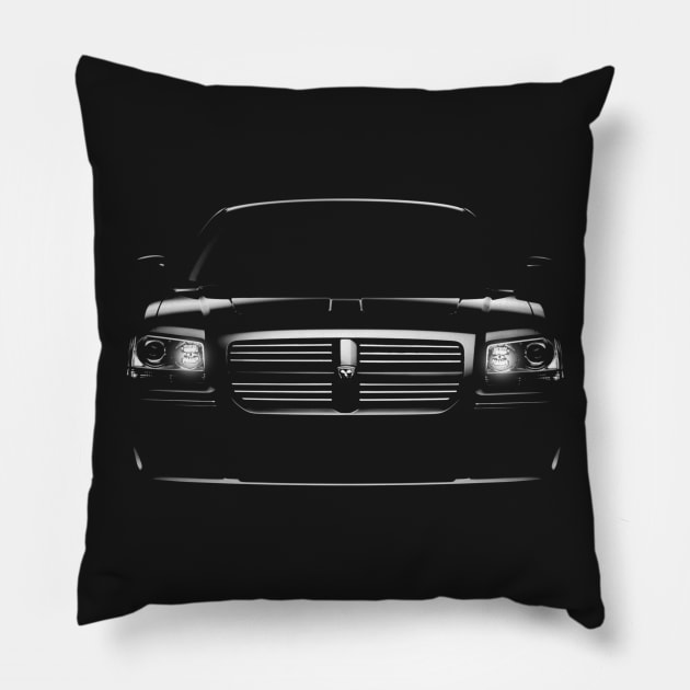 dodge, dodge magnum and Magnum SRT8 Pillow by hottehue