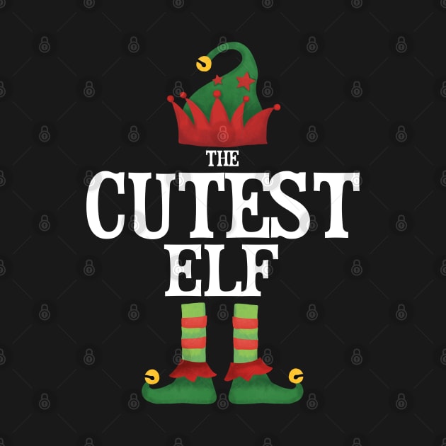 Cutest Elf Matching Family Group Christmas Party Pajamas by uglygiftideas