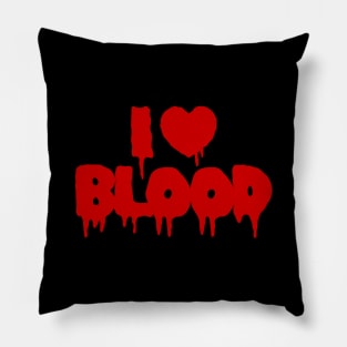 I HEART [LOVE] BLOOD Pillow