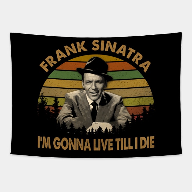 Vegas Vibes Sinatra's Stardom In 'The Joker Is Wild' Tapestry by goddessesRED