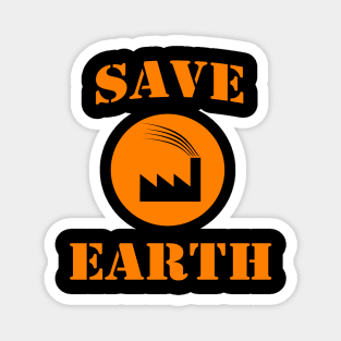 save earth Magnet