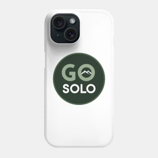 GO SOLO OUTDOOR APPAREL Phone Case