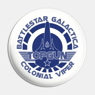 Battlestar Galactica Colonial Viper Topgun Pin